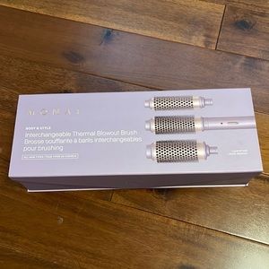 Monat interchangeable thermal blowout brush set